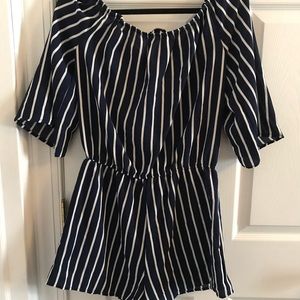 Never worn- Off the Shoulder Romper